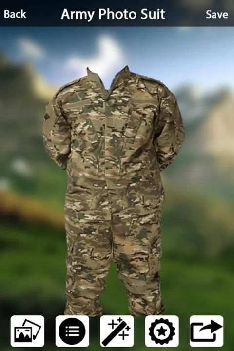 Soldier Photo Suit : Army Suit скриншот 5