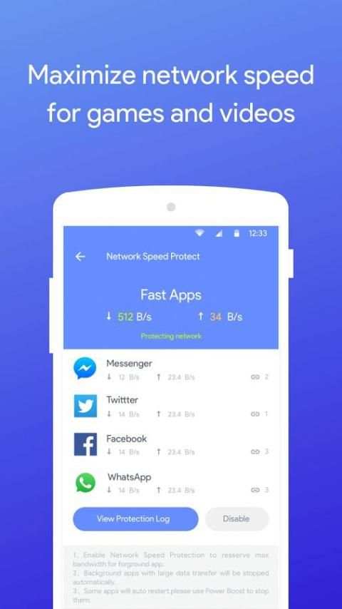 Fast Network - Data Saving screenshot 5