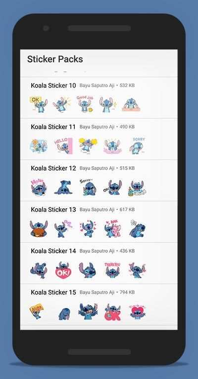 Koala Stickers for WhatsApp screenshot 4