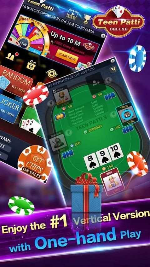 Teen Patti Deluxe-Real Rewards скриншот 3