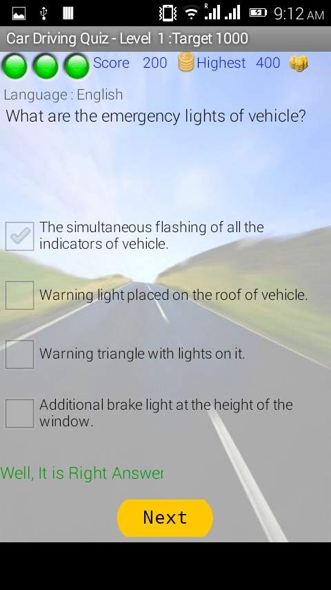 Car Driving Quiz скриншот 3