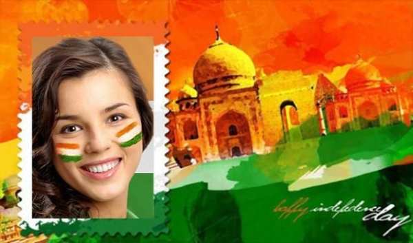 Indian Flag Photo Editor screenshot 1