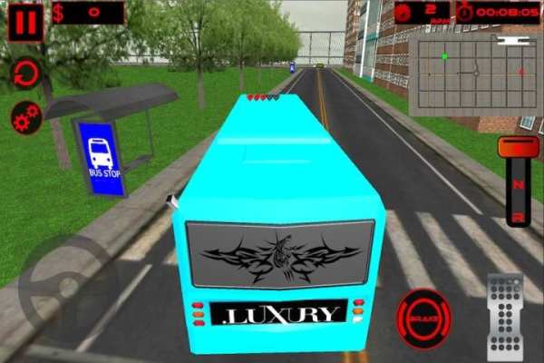 Crazy Bus Driver 3D 2016 screenshot 2