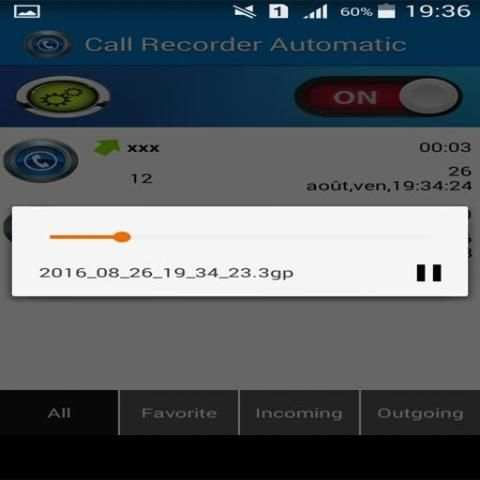 HD Enregistrement d'appel screenshot 2
