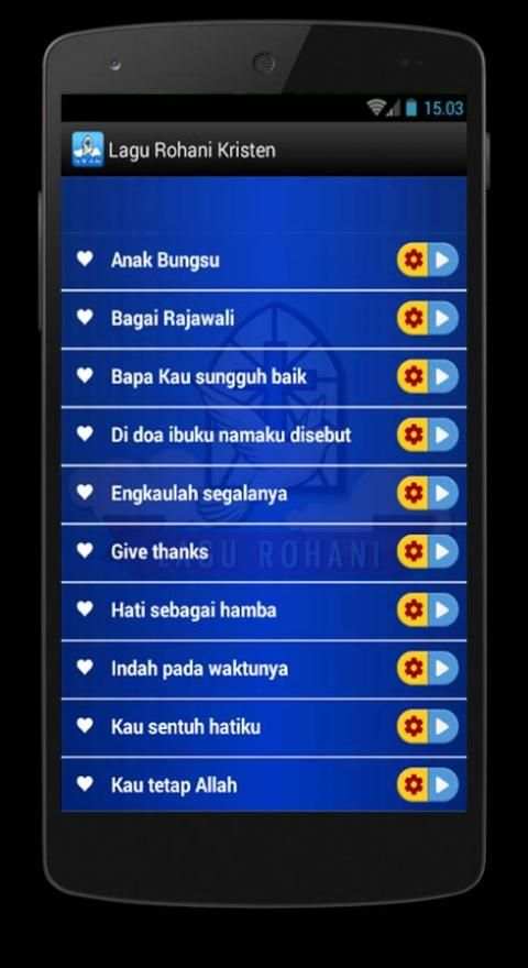 Lagu Rohani Kristen screenshot 2