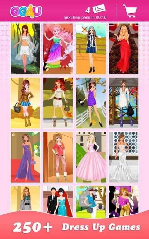 Dress Up Games - GG4U 3 تصوير الشاشة