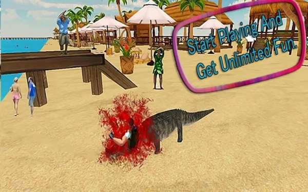 Angry Crocodile Revenge 8 تصوير الشاشة