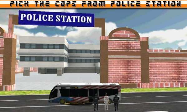 Police Bus Prisoner Transport screenshot 12