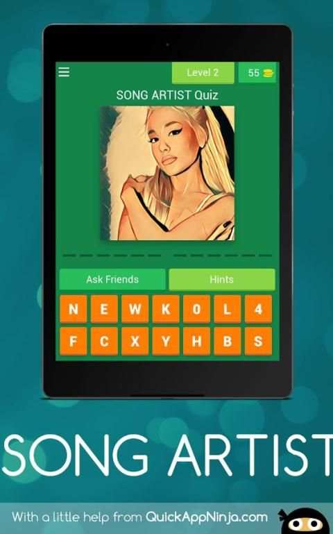 SONG Artist QUIZ screenshot 1