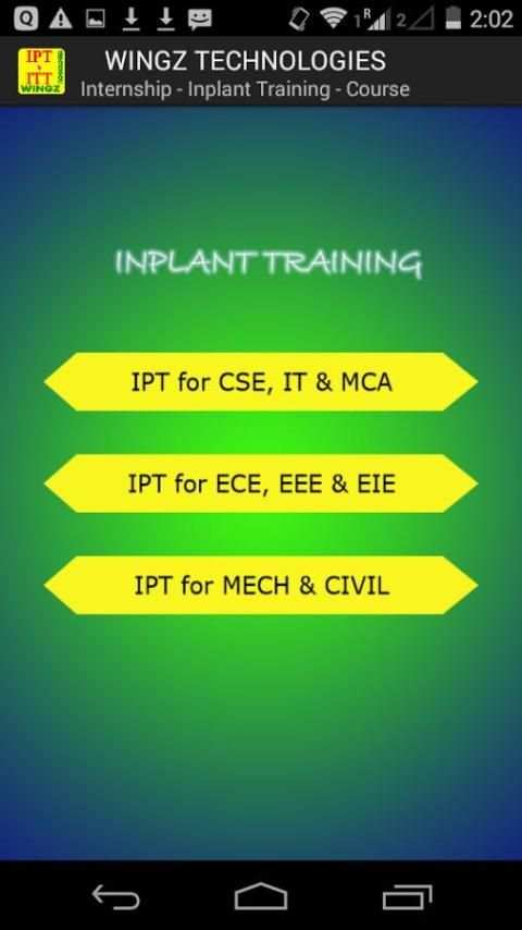IPT - ITT - Course - WingzTech screenshot 3
