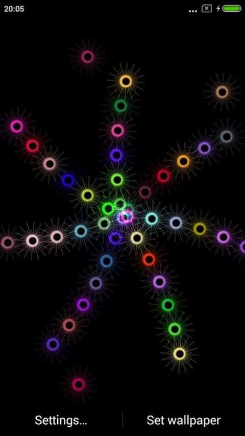 Holi Stars Live Wallpaper screenshot 6