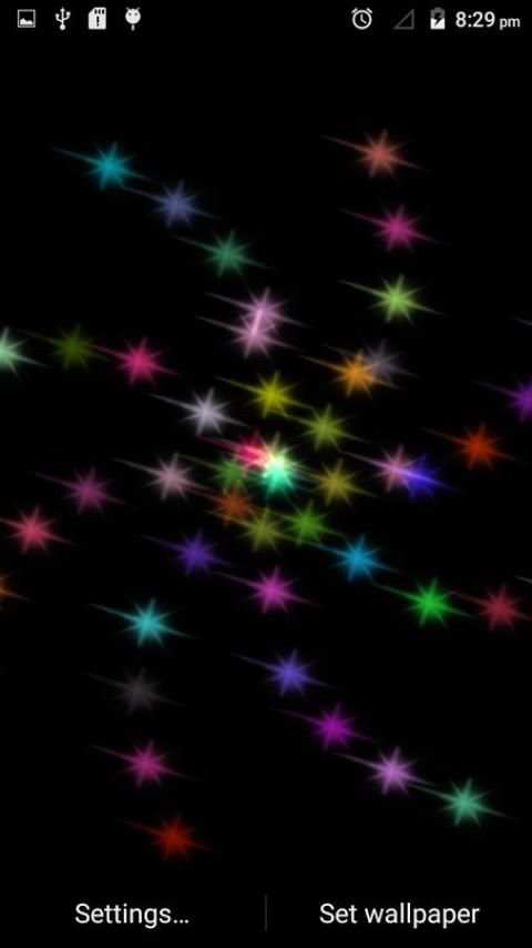 Holi Stars Live Wallpaper screenshot 3