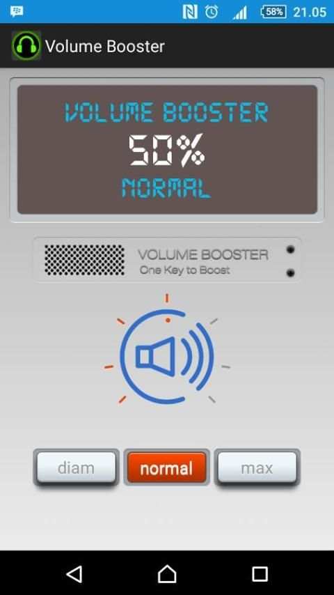 Volume Booster 1 تصوير الشاشة