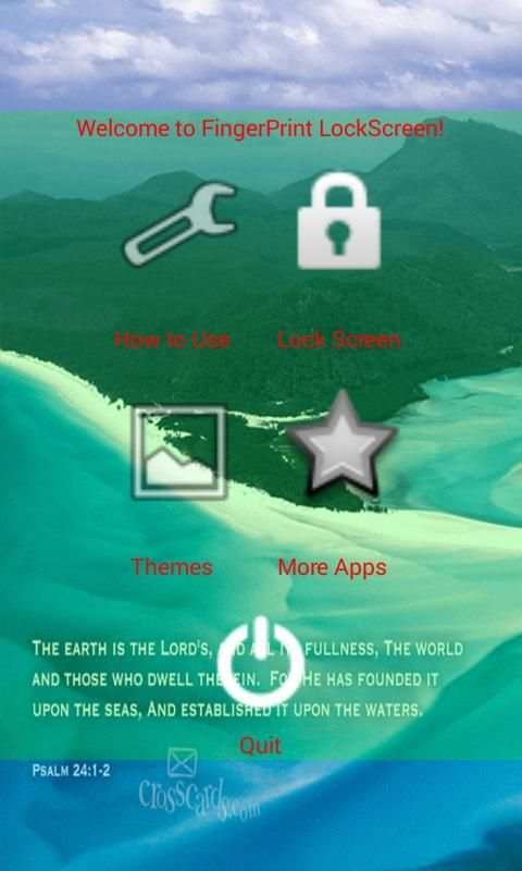 FingerPrint Lock Screen Prank 1 تصوير الشاشة