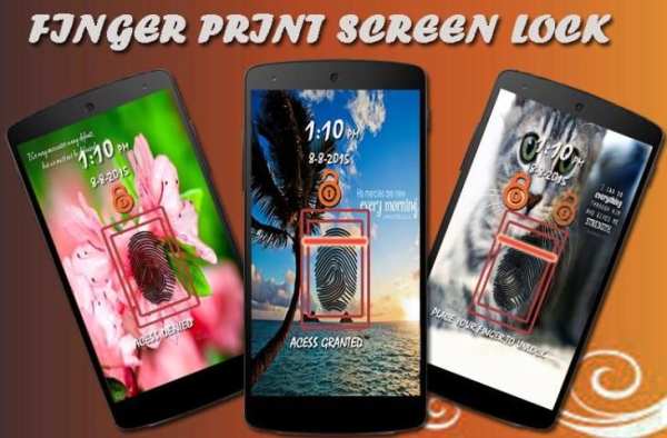 FingerPrint Lock Screen Prank 7 تصوير الشاشة