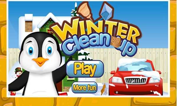 Winter Snow Clean Up -Kid Game screenshot 6