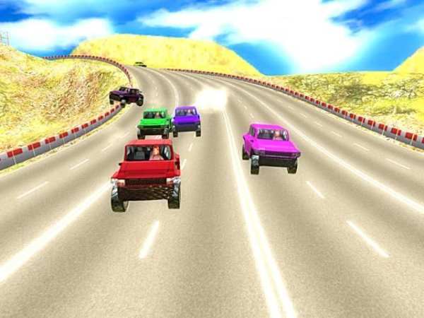 Monster Car Racing screenshot 1