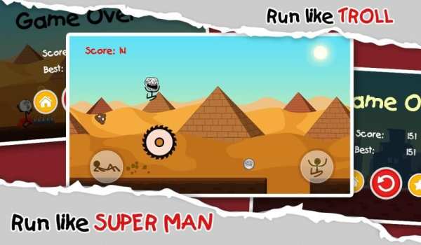Run like troll 2 : Run to die स्क्रीनशॉट 1