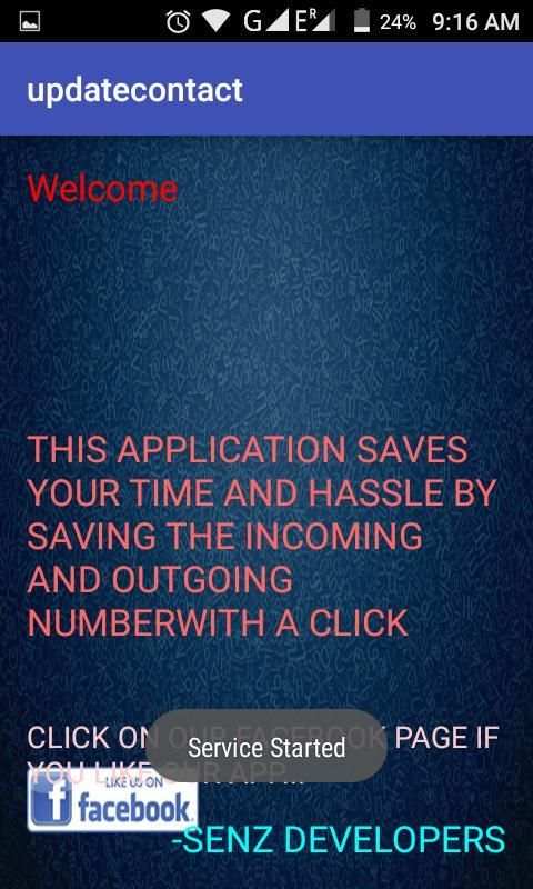 UPDATES CONTACT स्क्रीनशॉट 5