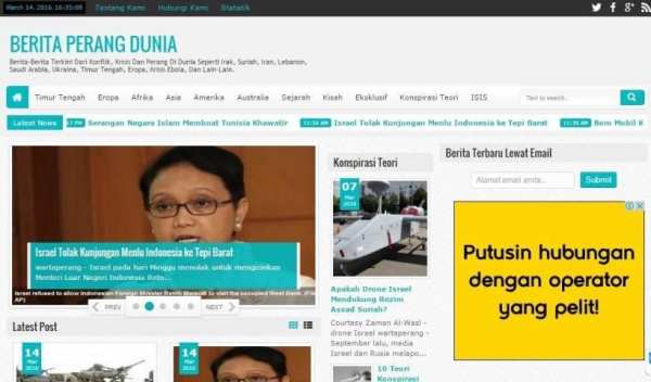 Berita Perang Dunia screenshot 1