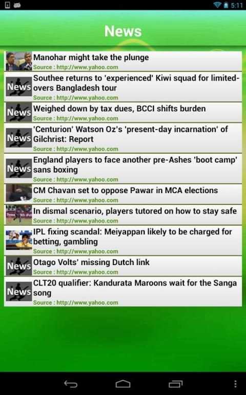 Cricket live score App screenshot 11