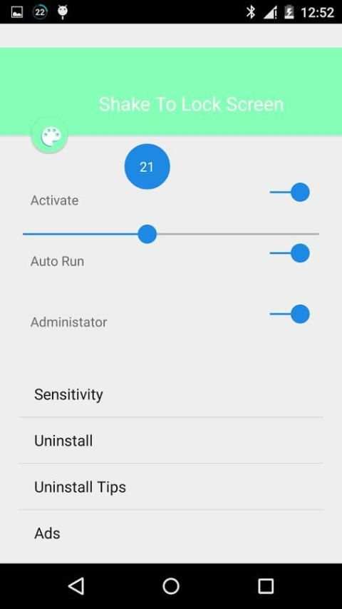 Shake To Lock screenshot 3