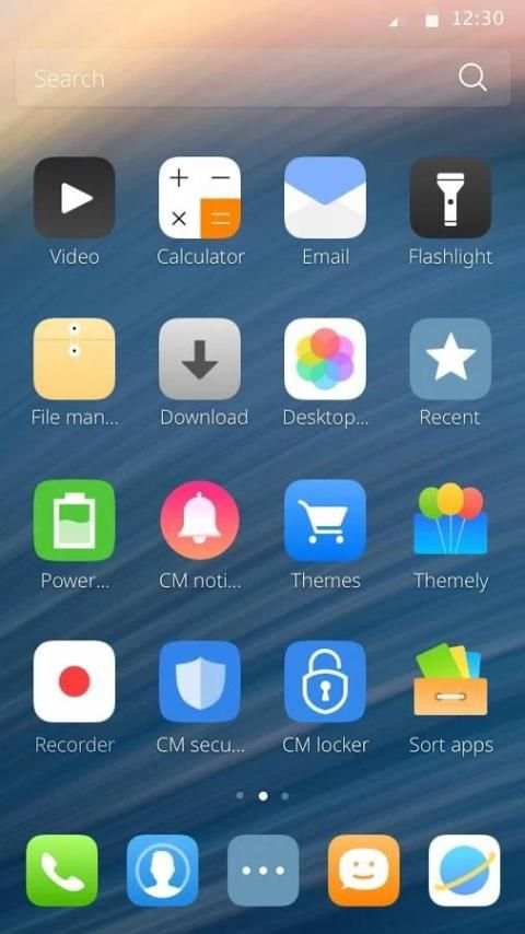 Tema iphone 7 screenshot 2