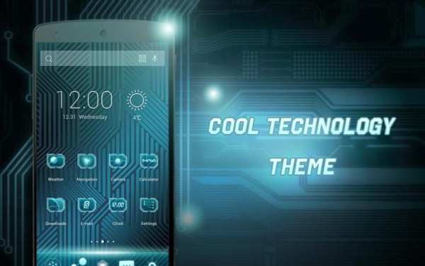 Cool Technology-Solo Theme 4 تصوير الشاشة