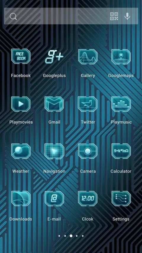 Cool Technology-Solo Theme 1 تصوير الشاشة