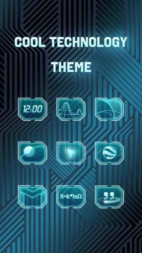 Cool Technology-Solo Theme 2 تصوير الشاشة