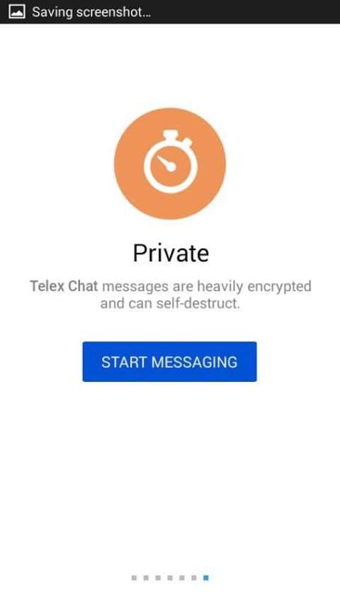 Telex Messenger 3 تصوير الشاشة