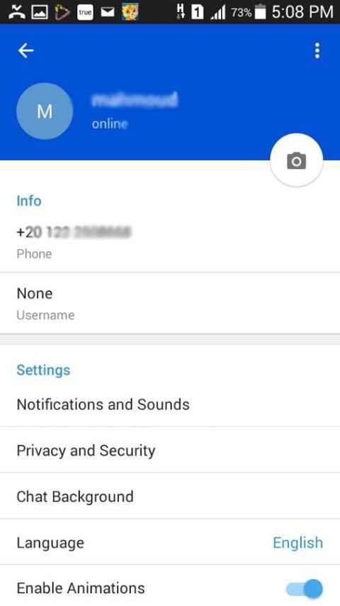Telex Messenger 6 تصوير الشاشة