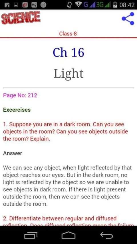 Class 8 Science Ncert Solution 2 تصوير الشاشة