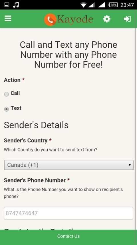 Kayode Call and Text for Free screenshot 19