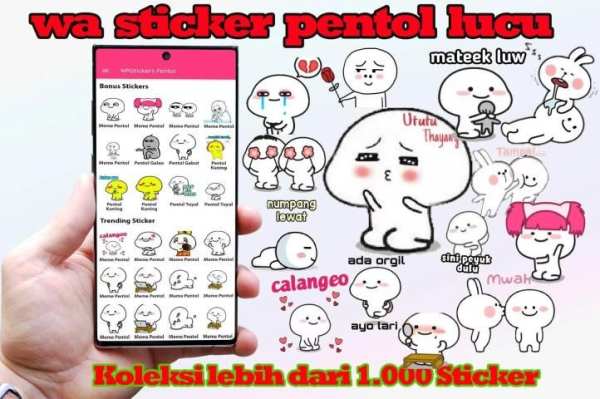Pentol Stiker WAStickerApps Stiker Pentol Lucu screenshot 6