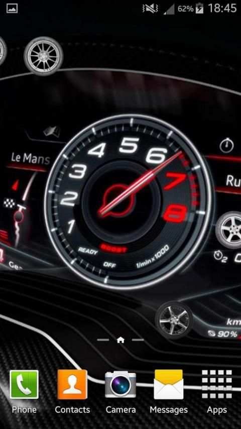 Car Dashboard Live Wallpaper 4 تصوير الشاشة