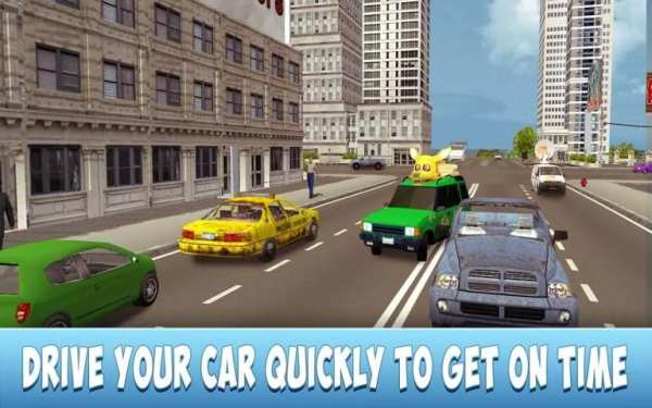 Pizza Delivery Driving Sim 3 تصوير الشاشة