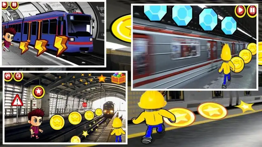 Subway Metro Train Surfer! screenshot 5