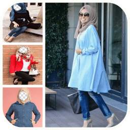 Hijab Jeans Fashion Selfie