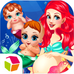 Mermaid Princess Fantasy Baby icon