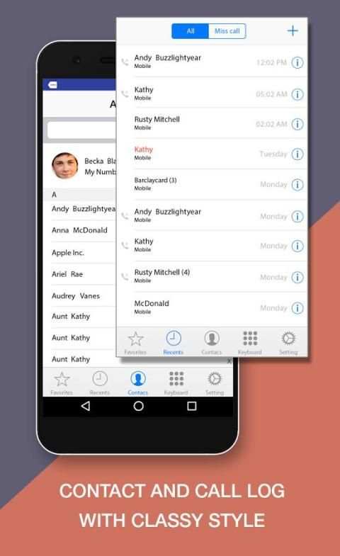 Contact Style of iOS9 screenshot 5