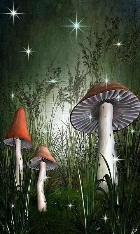 3D Mashroom Live Wallpaper स्क्रीनशॉट 1