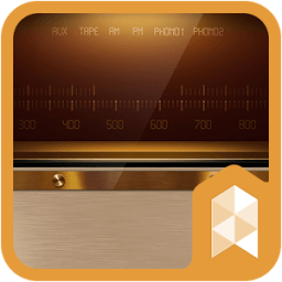 Gold Signal Launcher theme icon