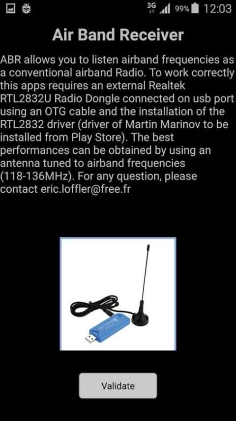 Air Band Receiver 2 تصوير الشاشة