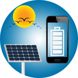 pin năng lượng mặt trời sạc icon