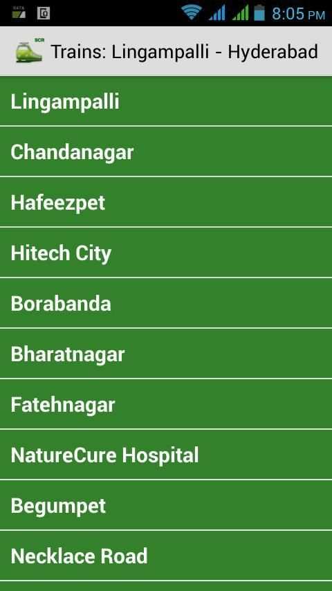 Hyderabad MMTS स्क्रीनशॉट 2