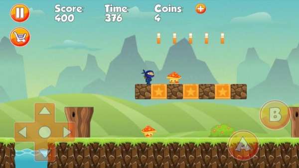 Ninja Super Mari's World screenshot 6