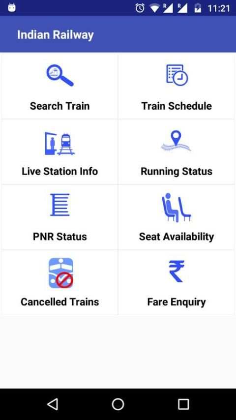 Indian Rail app & PNR Status 8 تصوير الشاشة