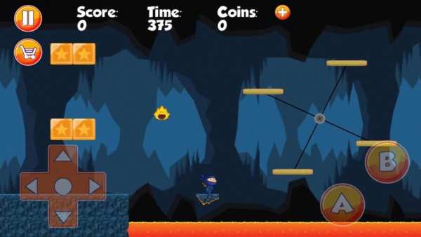 Ninja Super Mari's World screenshot 4