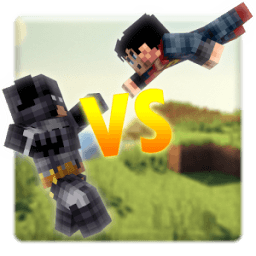 Skin Batman Superman Minecraft icon